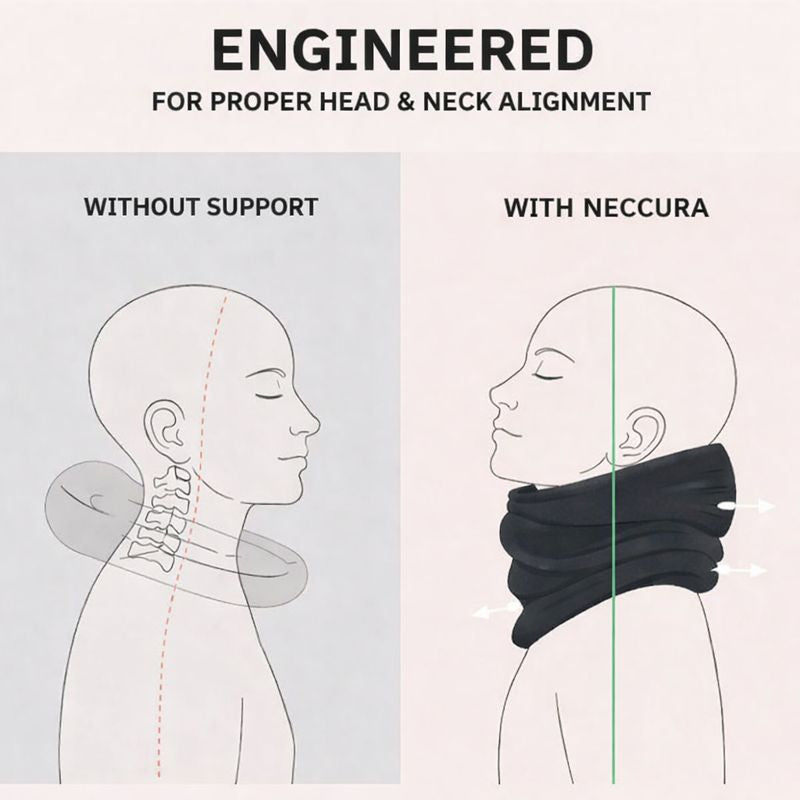 Neccura™ TurtleComfort Pillow